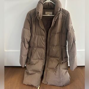 Michael Kors Chocolate Puffer Coat